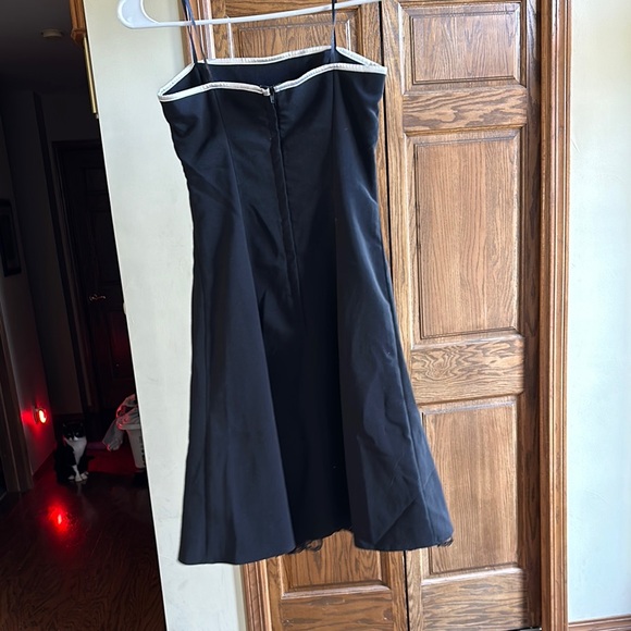 Black Strapless Dress - Picture 2 of 6